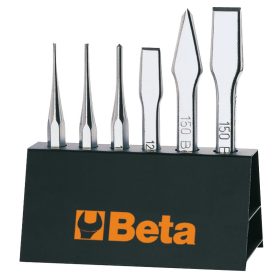   Beta 38/SP6 6 részes kiütő,pontozó , laposvágó és keresztvágó szerszám szerszám készlet tartóval