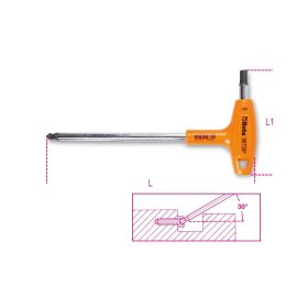 Beta 96TBP 6 T-szárú imbuszkulcs műanyag markolattal