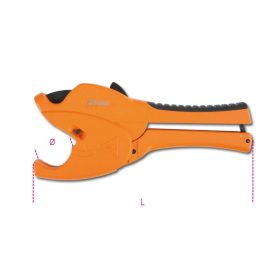   Beta 342P Racsnis csővágó olló műanyag csövekhez magnéziumötvözet test 