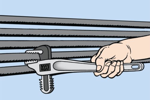 Beta 365 350 Amerikai csőfogó, eltolt tengelyű modell