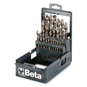   Beta 415/SP25 rövid csigafúró szerszám készlet kofferban