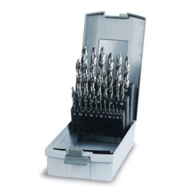   Beta 416G/SP25 25 DARABOS HSS FÚRÓFEJ KÉSZLET LÉPCSŐS FÚRÓCSÚCCSAL