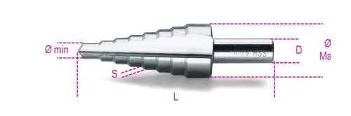 BETA 425/2 Lédbős lemezfúró, HSS