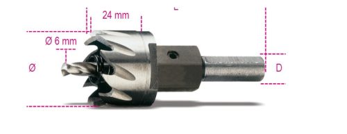 BETA 451 12 Koronafúró HSS, köszörült