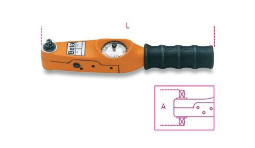 BETA 590 Mérőtárcsás nyomatékkulcs Jobbos és balos  1/4"