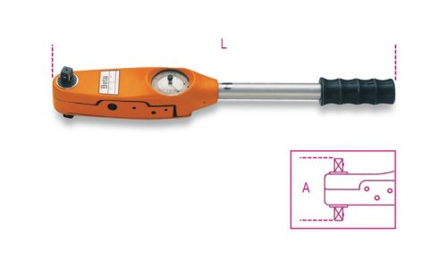 BETA 594/21 Mérőtárcsás nyomatékkulcs Jobbos és balos Pontosság:±4% 1/2"