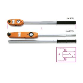   Beta 596/40SL Mérőtárcsás nyomatékkulcs Jobbos és balos Pontosság: ±4% 3/4"