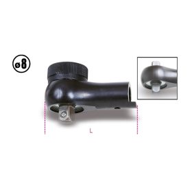   Beta 611 Kettős működésű racsni a 604B/5 és a 604B/10 modellhez Külső négyszög: 8 mm