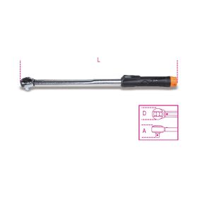   BETA 665LB/30 mechanikus nyomatékkulcs digitális kijelzővel és megfordítható racsnival, jobbos