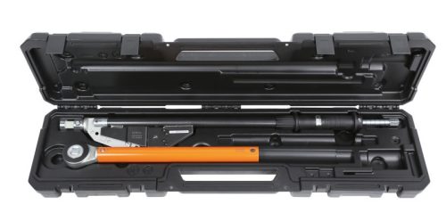 Beta 677/C600 Önkioldó nyomatékkulcs egyszerű racsnival jobb oldali és bal oldali meghúzásokhoz meghúzási pontosság ± 4% fémdobozban