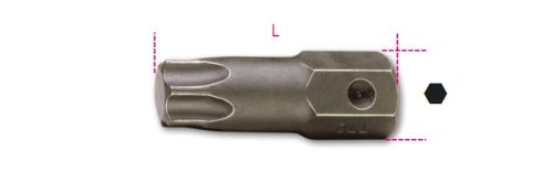 BETA 727/ES16TX T55 Torx® csavarhúzó bit külső méret 16 mm