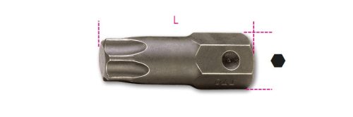 BETA 727/ES16TX T70 Torx® csavarhúzó bit külső méret 16 mm