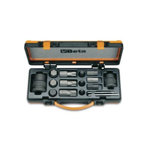 Beta 727/C16 12 csavarhúzóbetét és 4 tartozék