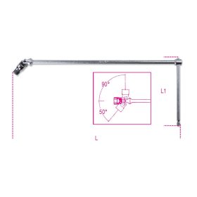 BETA 852 Csuklós T-szárú bitkulcs 10mm