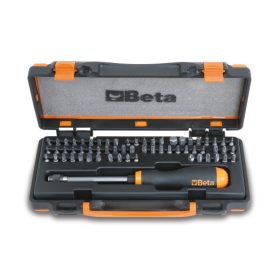   Beta 861/C61P 61 csavarhúzóbetét és 1 mágneses betéttartó gyorslazítóval (861LP, 861PE, 861PH, 861PZ, 861TX, 861RTX, 861TRW, 861TQS, 861SP, 851SR cikk)