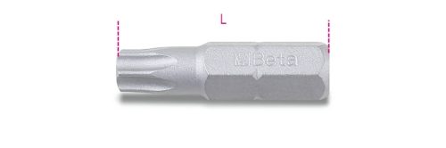 BETA 866RTx 50 Tamper Resistant Torx(R) csavarhúzóbetétek