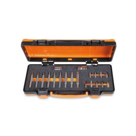   Beta 867/C20 18 RIBE® betétből álló készlet 10 mm hatlapfejű csatlakozóval és 2 tartozékkal lágy hőformázott tálcán és lemezdobozban