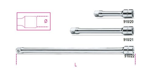 BETA 910/21 3/8”-os toldó