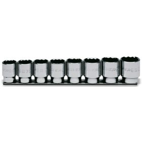   Beta 920B/SB8 8 részes tizenkétszögű dugókulcs szerszám készlet (920B cikk) tartón