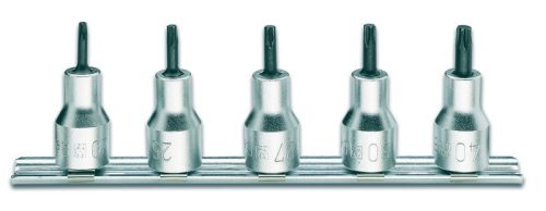 Beta 920RTX/SB5 5 részes Tamper Resistant Torx®-dugókulcs szerszám készlet (920RTX cikk) tartón