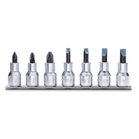   Beta 920LH/SB7 Csavarhúzó-dugókulcs készlet Phillips®-csavarokhoz krómozott, barnított fej