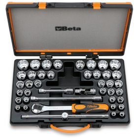 Beta 920/C37 37 dugókulcs és 5 tartozék fémdobozban 