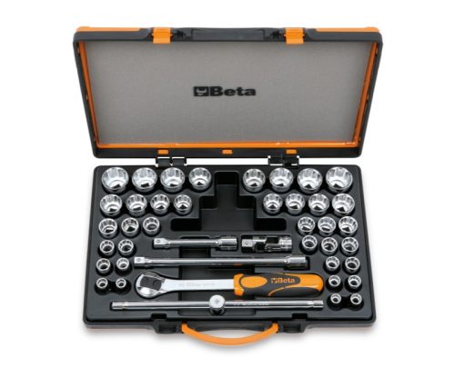 Beta 920/C37 37 dugókulcs és 5 tartozék fémdobozban 