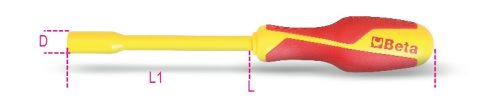 BETA 943MQ 13 Hosszú dugókulcs-csavarhúzó