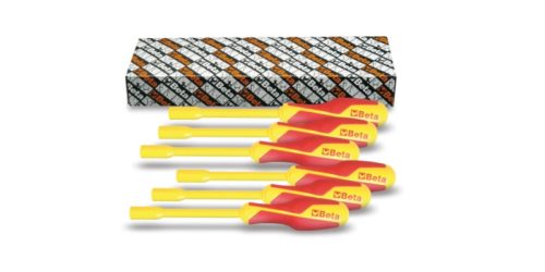 Beta 943MQ/S6 6 részes dugókulcs-csavarhúzó szerszám készlet nyéllel 