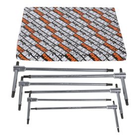   Beta 951AS/S6X 6 darabos T szárú, 3 külső végű hatlapfejű kulcs készlet