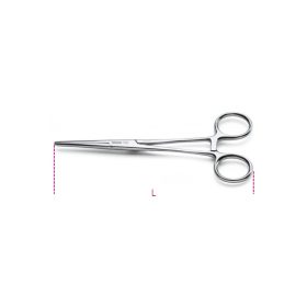   Beta 1002 Önzáró fogó lekerekített, recézett pofával, rozsdamentes acélból