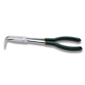   Beta 1009L/C Extra hosszú 90°-os hajlított, félkerekcsőrű műszerészfogó, különleges munkákhoz PVC-bevonattal