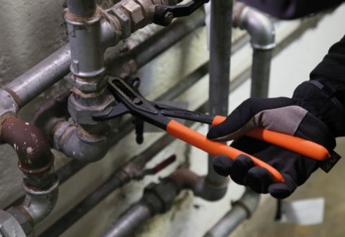 Beta 1048N Vízpumpafogó, csúszásmentes PVC bevonatú nyéllel