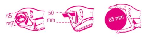 Beta 1051 Kettős állítású önzáró fogó, hosszú kivitel, krómozott