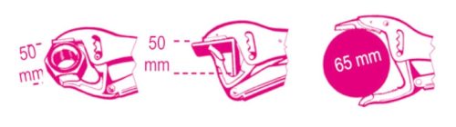 Beta 1051GM Kettős állítású önzáró fogó, önbeálló fej, krómozott