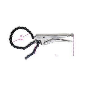 Beta BETA 1064 Láncos önzáró fogó, krómozott