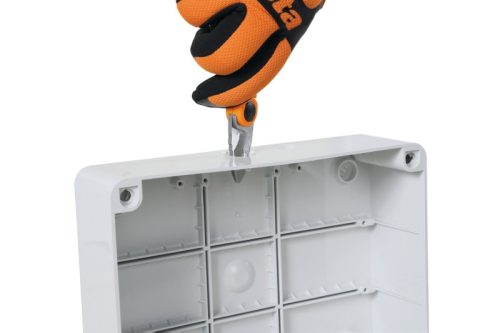 Beta BETA 1128FXS Műszerész olló lépcsős maróprofillal, egyenes rozsdamentes acél él, mikrofogazattal, kábelvágó és krimpelő kábelsarukhoz és csövekhez