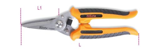 Beta BETA 1130BMX Univerzális olló rozsdamentes acél egyenes élekkel mikrofogazattal