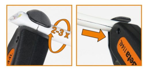 Beta 1144L Kábelcsupaszoló állítható pengével kereszt- és hosszirányú blankoláshoz