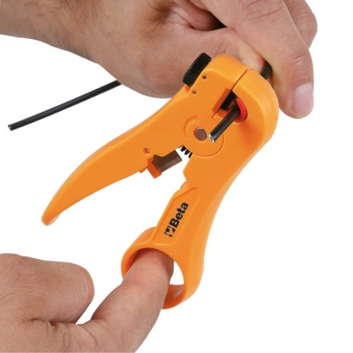 Beta 1144T Kábelcsupaszoló, zsebben elfér, kábelvágóval