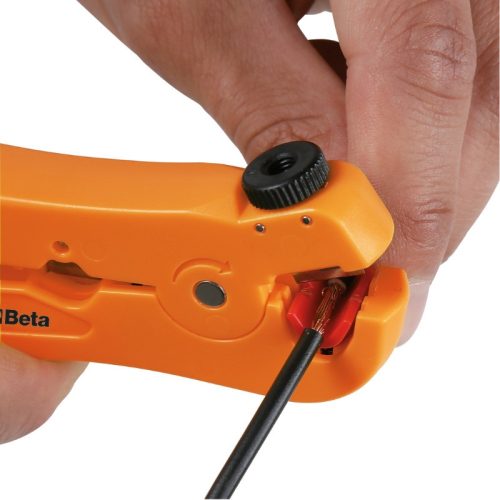Beta 1144T Kábelcsupaszoló, zsebben elfér, kábelvágóval
