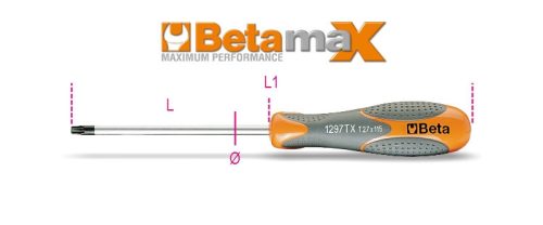 BETA 1297Tx 07 Imbusz csavarhúzó Torx®-csavarokhoz