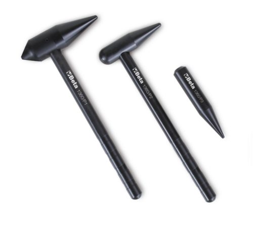 Beta BETA 1360/KP3  Gömbfejű kalapács, cserélhető hegyek és metszőtűk, műanyag