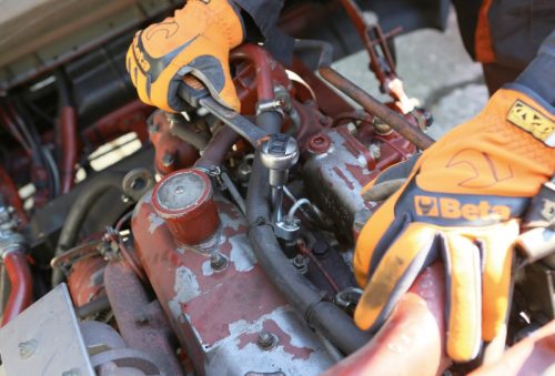 Beta 1462CF/C6 6 darabos nyitott sokszögkulcs készlet üzemanyag befecskendező csatlakozókhoz