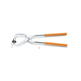   Beta 1471 Dobfékrugófogó, nikkelezett, PVC-bevonatú szárral