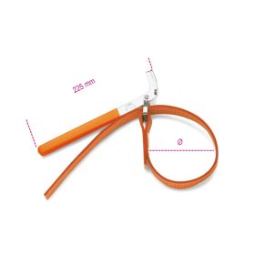   Beta 1490/1 Szíjas olajszűrőleszedő, nikkelezett, PVC-bevonatú nyéllel