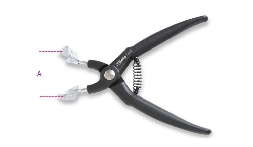 Beta 1497P 60°-ban hajlított pofájú fogó relé szereléséhez