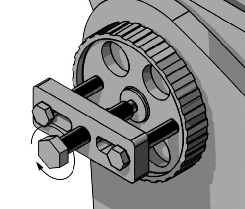 Beta 1529PI Univerzális befecskendező szivattyú szíjtárcsa lehúzó