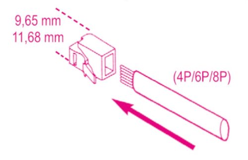 Beta 1601/PC Saruzófogó telefonkábelsarukhoz