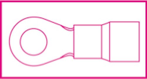 Beta 1602 Saruzófogó szigetelt kábelsarukhoz, könnyített kivitel, műanyag szárral